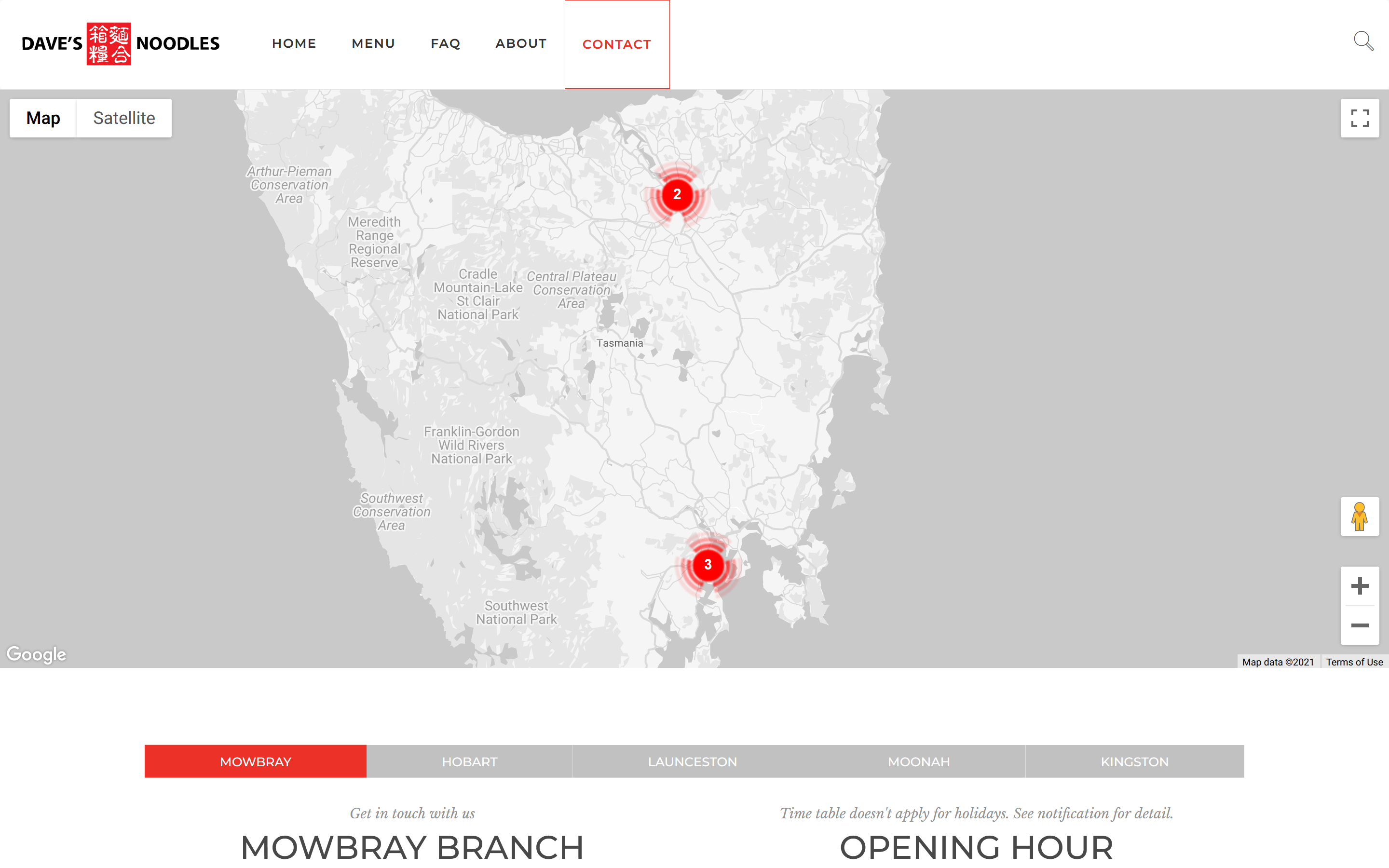 Daves noodles desktop contact