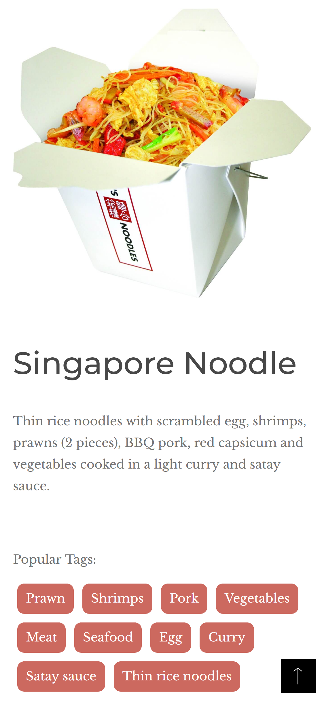 Daves noodles mobile food details