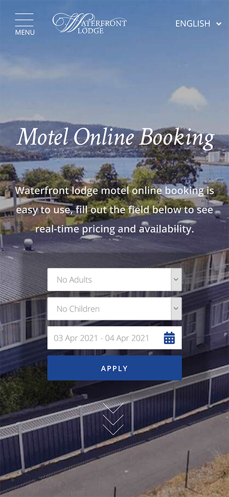 Waterfront mobile booking