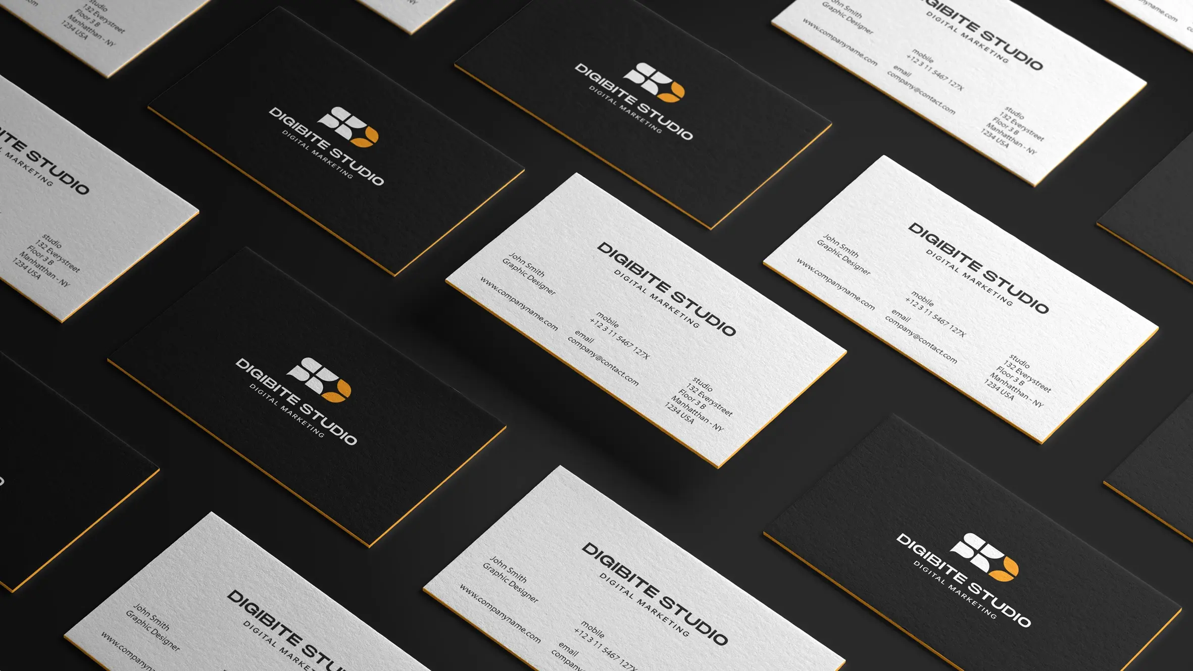 DBS Rebrand business cards